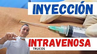 Trucos para poner una INYECCIÓN INTRAVENOSA [upl. by Selmner]