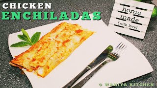 Chicken Enchiladas Recipe  Spicy Chicken Recipe  Chicken Enchiladas Rezept [upl. by Nevaj]