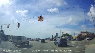 Random Driving In Dearborn Dearborn Heights And Garden City Michigan 92024 [upl. by Avan]