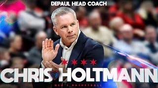 DePaul Athletics Chris Holtmann Introductory Press Conference [upl. by Nida881]