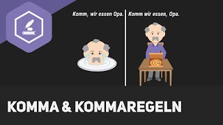 Komma amp Kommaregeln  einfach erklärt [upl. by Aniluj294]