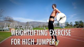 Weightlifting exercise for increase vertical jump  high jumper training [upl. by Xad250]