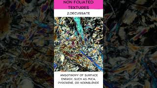 Metamorphic Textures  Non Foliated Textures  Metamorphic Petrology  Geology [upl. by Boudreaux]