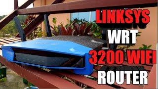 Linksys Unboxing WRT 3200 ACM  WiFi Router [upl. by Vachel669]