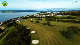 Gourock Golf Club  Hole18  FlyThru [upl. by Salohcim]