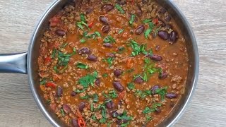 Chilli Con Carne Recipe  One Pot Meal  Mexican Favourite Food [upl. by Jammal]