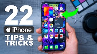 iPhone 13  22 Tips amp Tricks for 2022 Secret settings amp Hidden Features 🤫 [upl. by Queri]