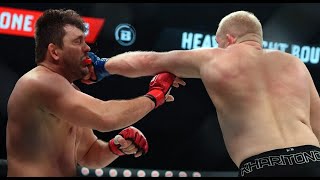 MATT MITRIONE vs SERGEI KHARITONOV HL [upl. by Meekahs]