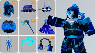 22 FREE BLUE ITEMS ROBLOX 😱😳 2024 [upl. by Leisha]