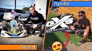 Jai refait mon Karting 😍 125cc Rotax Max [upl. by Aleak816]