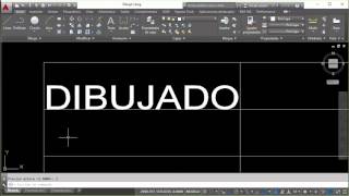 Curso de AutoCAD 2016  Cajetín sencillo 12 [upl. by Anneres]