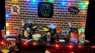 Gremlins Dorrys Tavern Diorama by Diorama Mayhem Review [upl. by Nosned]