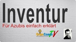 INVENTUR ✅ einfach erklärt ⭐ GripsCoachTV [upl. by Euqinommod701]