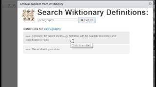 wiktionary example [upl. by Widera]