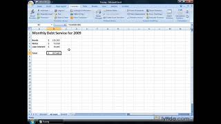 Excel Tutorial  Tracing formula precedents and dependents [upl. by Piotr]