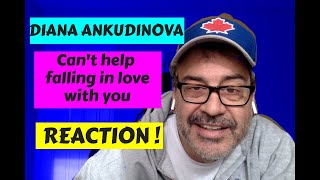 Diana AnkudinovaCant help falling in loveCANADIAN REACTION [upl. by Susannah]