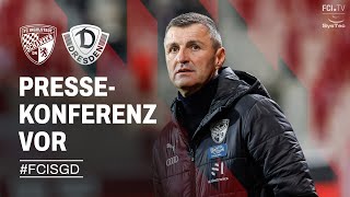 Schanzer Pressekonferenz vor FC Ingolstadt 04 vs SG Dynamo Dresden [upl. by Orpheus6]