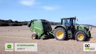 Rotoempacadora de Cámara Variable John Deere Serie G [upl. by Estus]