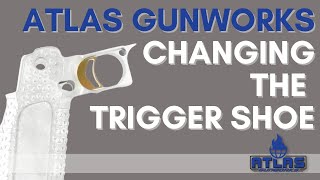 Swapping the Xline Trigger Shoe in a 1911 DS and 2011 style guns Staccato Prodigy Atlas Gunworks [upl. by Aramaj]