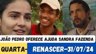 Renascer AO VIVO 31724QuartaFeira Capitulo de Hoje Novela da globo ao vivo [upl. by Zela]