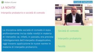 Interpello probatorio e società di comodo – L’adempimento [upl. by Eniamraj]