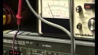 Sinad test for a Yaesu FT208R VHF Hand Held [upl. by Reger548]