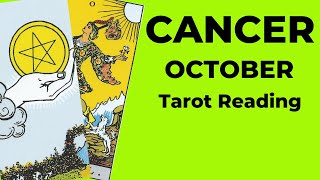 Cancer A Spectacular Month In Unexpected And Unusual Ways 💛 October 2024 Monthly Tarot [upl. by Hess]