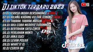 DJ TIKTOK TERBARU 2023  DJ TERASA INDAH  KARNA BERSAMAMU SEMUA TERASA INDAH FULL BASS [upl. by Lainad]