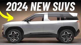 TOP 11 NEW SUVs to BUY COMING in 2024  New SUV Edition [upl. by Marsland267]