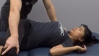 Assisted PNF Stretching for the Rotators of the Trunk How To Tutorial [upl. by Bleier]