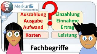 Grundbegriffe der Buchführung und der Kosten und Leistungsrechnung [upl. by Spindell]