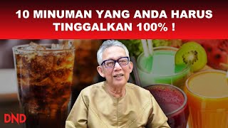 10 MINUMAN YANG ANDA HARUS TINGGALKAN 100 [upl. by Lancelot]