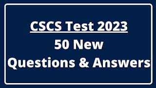 CSCS Test UK 2023  50 New QampA  CSCS Card UK 2023  CSCS Mock Test  CiTB Health amp Safety Test 2023 [upl. by Vudimir]