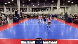 2024 USA Volleyball Girls Junior National Championship 16 National Division 540 VB 16 Elite OD [upl. by Arama]