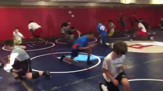 Shadow Wrestling feat The Bellport MS Wrestling Team [upl. by Dnyletak720]