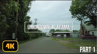 Driving around Uniontown AL  Part 1  Retrippin in 4K  2023 [upl. by Michaele]