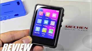 REVIEW MECHEN HiFi MP3 Player 24 Touchscreen Bluetooth 50 FM Radio [upl. by Lewanna]