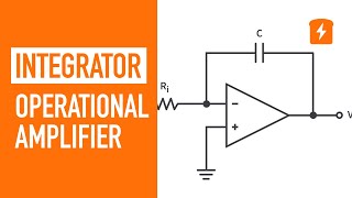 Integrator  Operational Amplifier  Basic Circuits 14 [upl. by Htenay360]