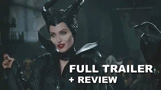 Maleficent 2014 Official Trailer 2  Trailer Review  Angelina Jolie  HD PLUS [upl. by Ardnekat]