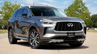 2022 Infiniti QX60 Sensory Review  Walk Around and Test Drive [upl. by Ennaecarg]