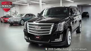 2020 Cadillac Escalade ESV Platinum 280642 [upl. by Iztim660]