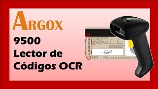 Lector de Códigos OCR para documentos Oficiales IFE Pasaporte entre otros  Argox 9500 [upl. by Soisatsana]