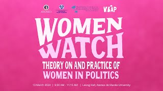 Women Watch Theory on and Practice of Women in Politics [upl. by Diane-Marie]