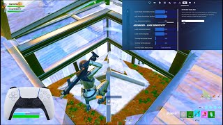 NEW Best Controller SETTINGS amp Sensitivity For Fortnite Ranked Reload  🎮 PS4PS5XBOXPC [upl. by Firmin437]