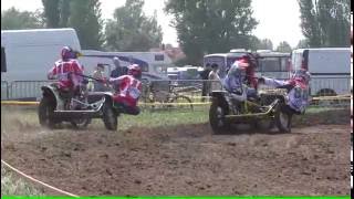 MCLB motocross Eeklo 5 juni 2016 zijspannen [upl. by Lyndsey]