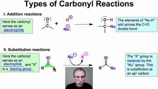 Types of Carbonyl Reactions [upl. by Auqinaj351]