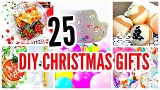 25 DIY Christmas Gifts Holiday Gift Ideas amp Presents [upl. by Ober]