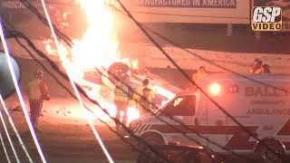 358 Modifieds  692018  Flip amp Fire at Grandview Speedway [upl. by Enaasiali160]