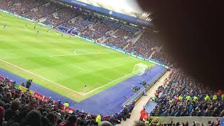 Man Utd chants  Leicester away  We hate Liverpool and Man city [upl. by Cheshire]