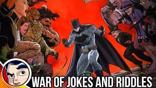 Batman quotJoker Vs Riddler  War of Jokes and Riddlesquot  Rebirth Complete Story  Comicstorian [upl. by Gross246]